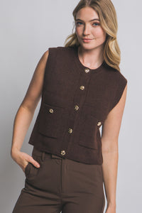 Mocha Moment Vest