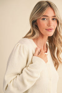 Polly Cardigan Ivory