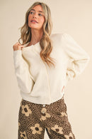 Polly Cardigan Ivory