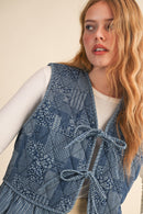 Poppy Lane Printed Vest