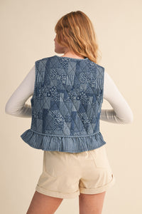 Poppy Lane Printed Vest