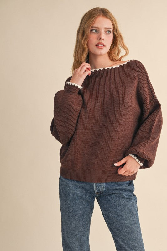 Cocoa & Cream Sweater