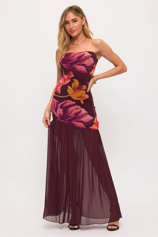 Meadow Floral Maxi Dress