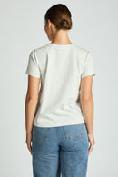 Classic Cotton Tee Light Grey