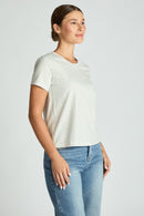 Classic Cotton Tee Light Grey