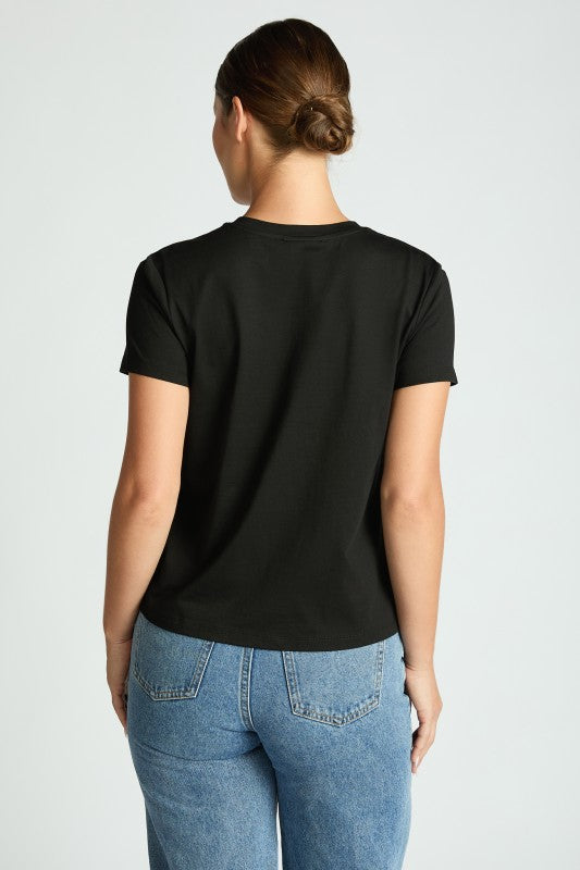 Classic Cotton Tee Black