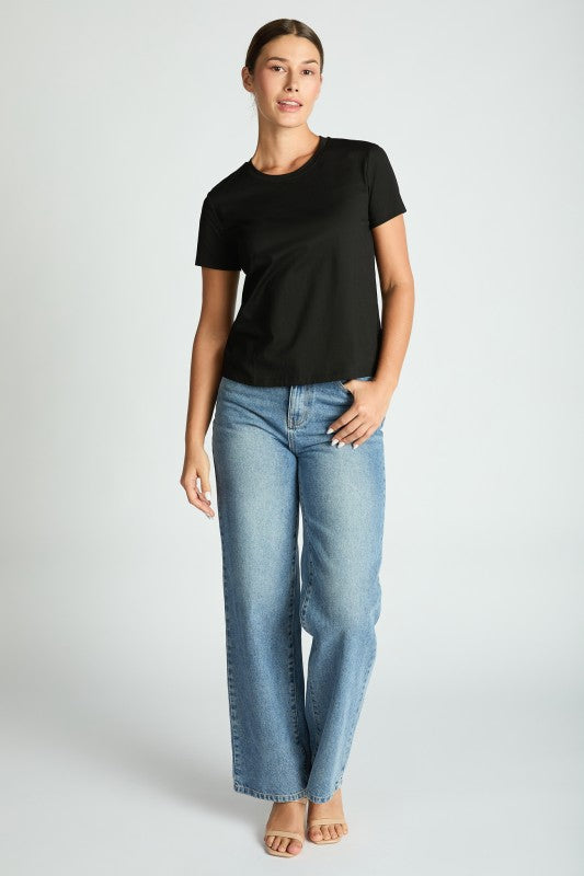 Classic Cotton Tee Black