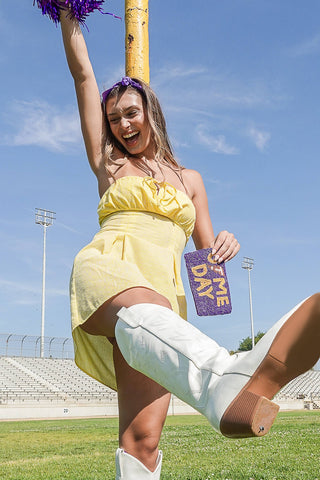 Gameday Gingham Dress