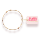 June Bracelet in Gold: Standard 6.75 inch