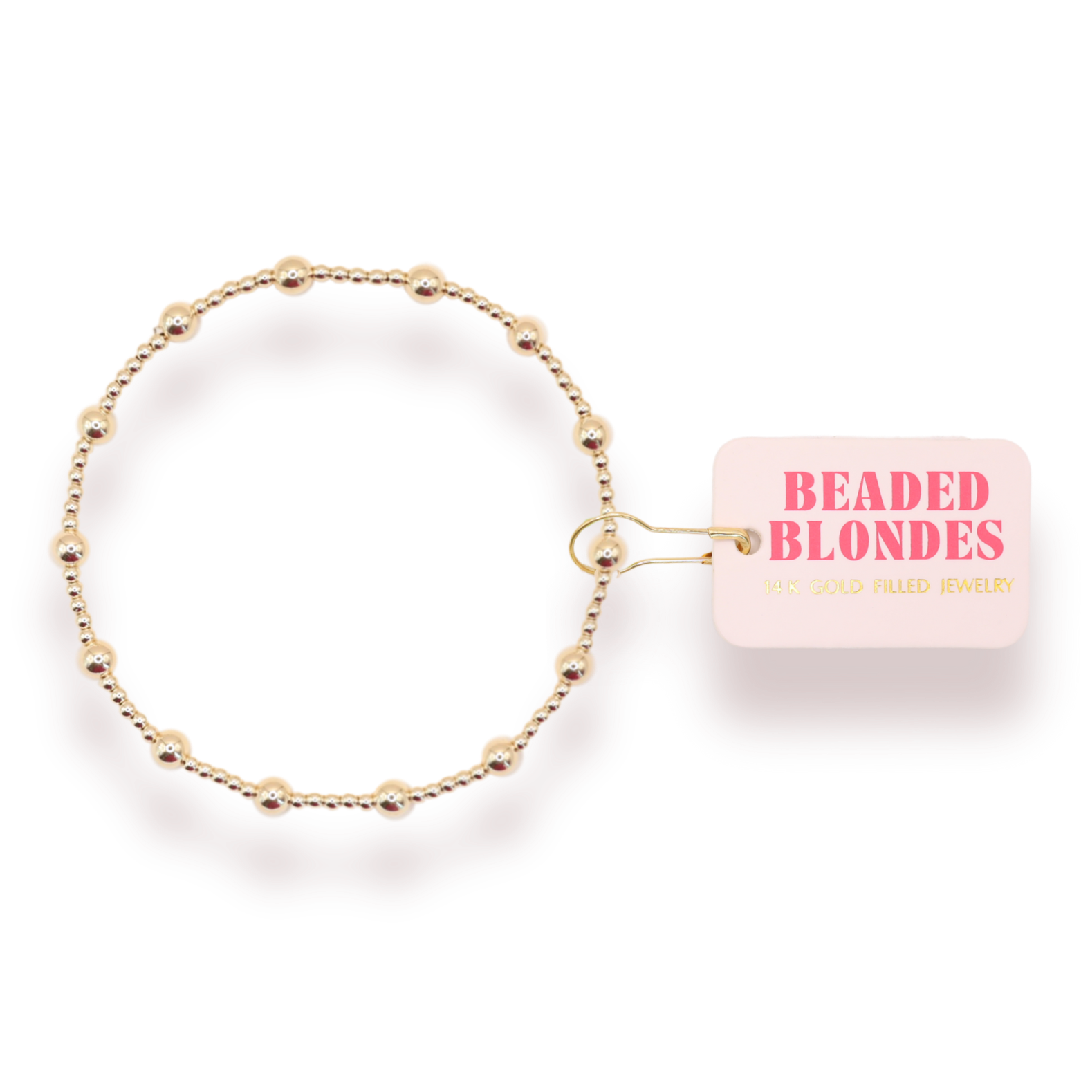 June Bracelet in Gold: Standard 6.75 inch