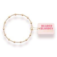 June Bracelet in Gold: Standard 6.75 inch