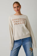 Espresso Martini Please Sweater