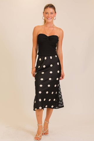 After Hours Twist Top Black