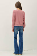 Essential Raglan Chestnut