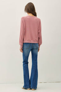 Essential Raglan Chestnut