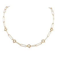 Off the Hook Clasp Necklace