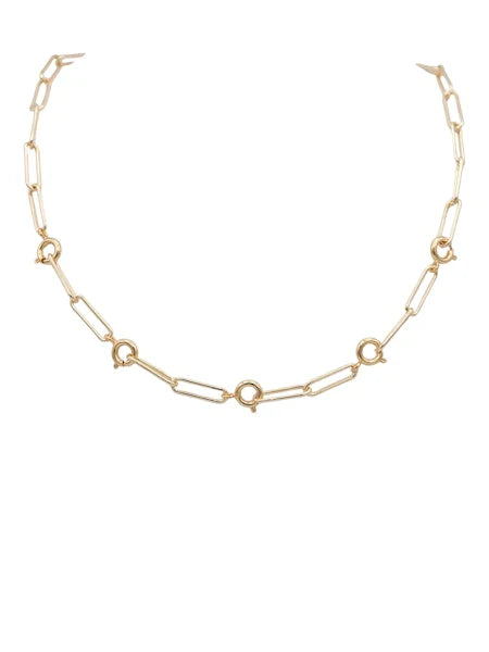 Off the Hook Clasp Necklace