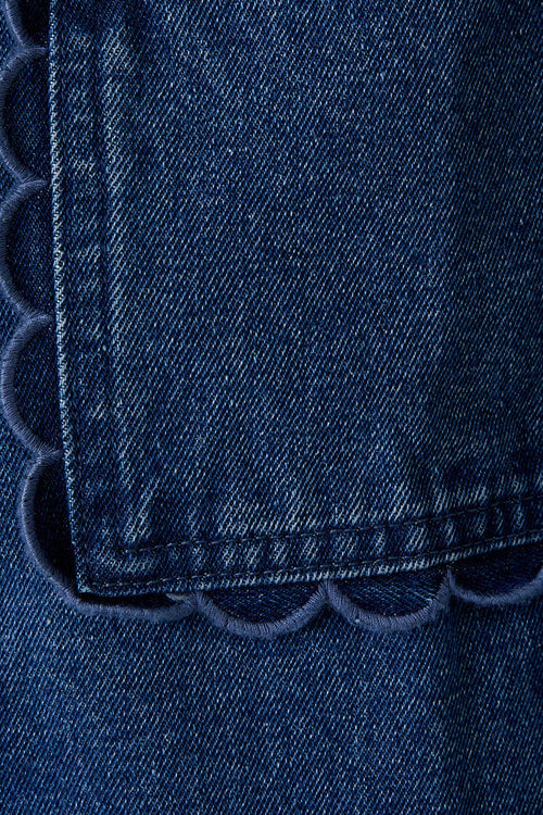 Sam Scallop Pocket Denim Jacket