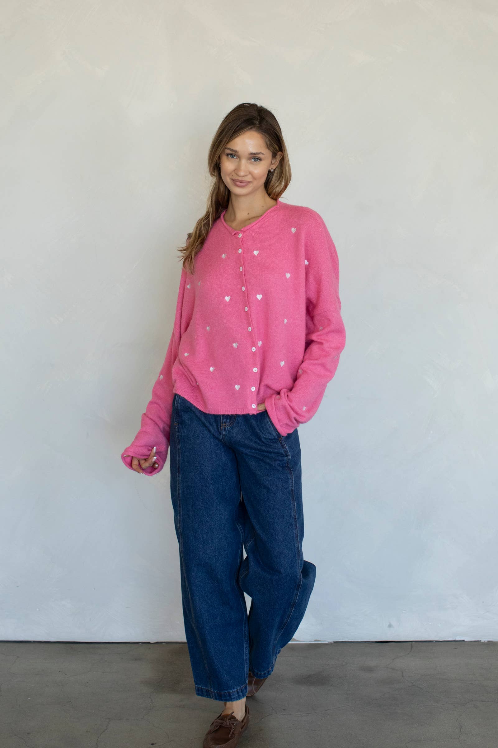 Rose Heart Piper Cardigan