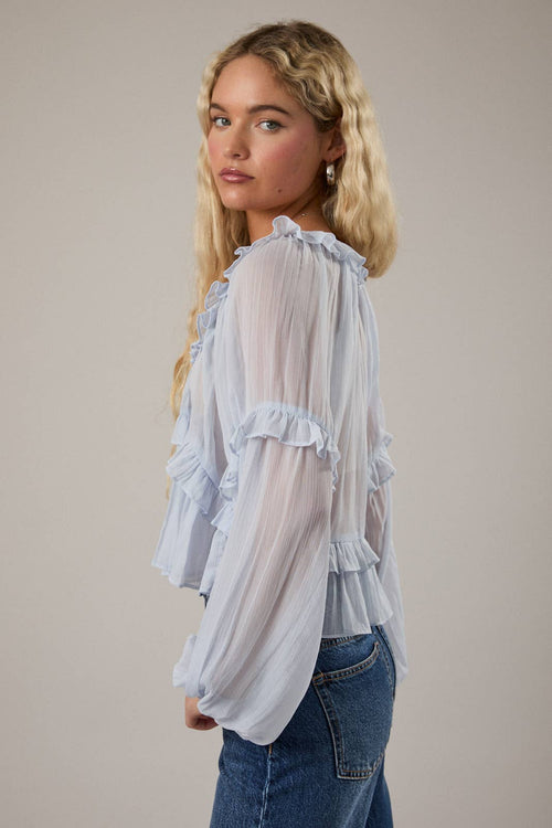 Rowdy Ruffle Blouse