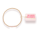 Champagne Kim Bracelet: Standard 6.75 inch