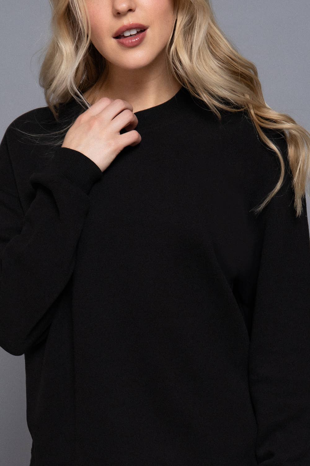Cozy Core Top Black