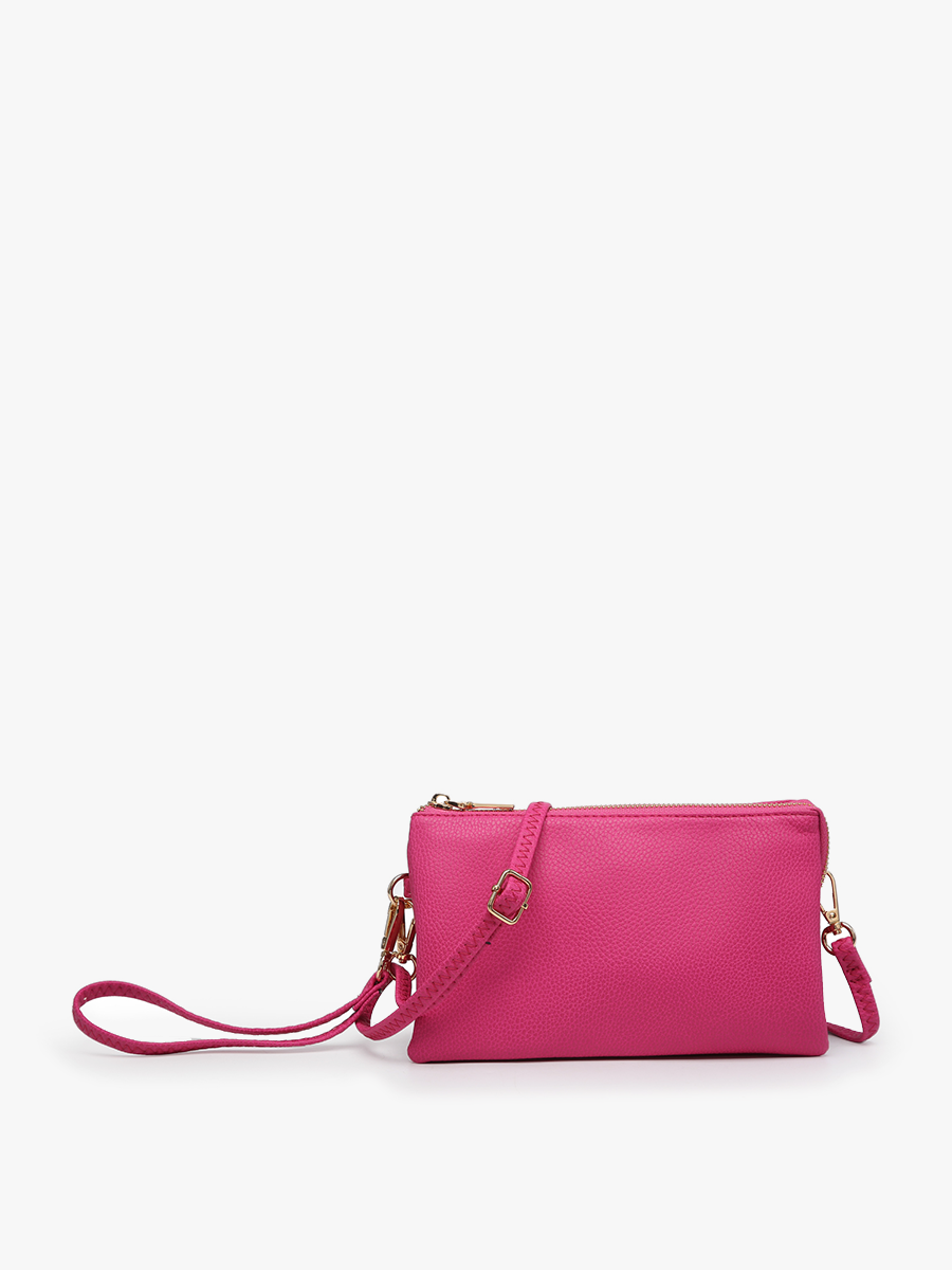 Riley Crossbody & Wristlet Grey