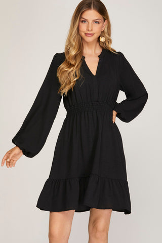 Juniper Elastic Waist Dress