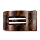 Flat Rectangle Hair Clip | Large | Tortoise
