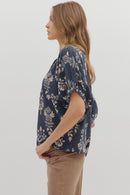 Isla Top Navy