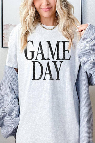 Classic Game Day Graphic Heavy Cotton Tee: NATURAL