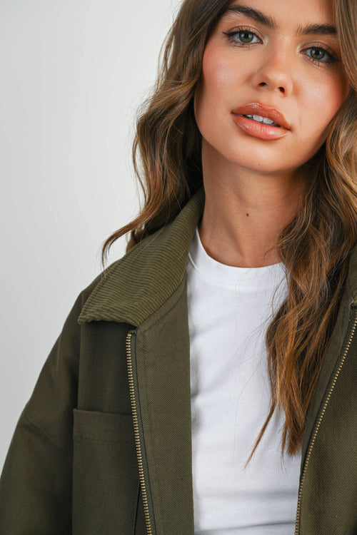 Ziggy Barn Jacket Olive