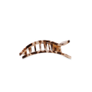 Flat Rectangle Hair Clip | Small | Blonde Tortoise