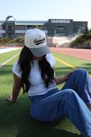 Gameday Gingham print hat 