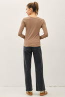 Essential Long Sleeve Light Teal