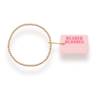 3MM Gold Beaded Bracelet: Standard 6.75 inch - Sugar Co.