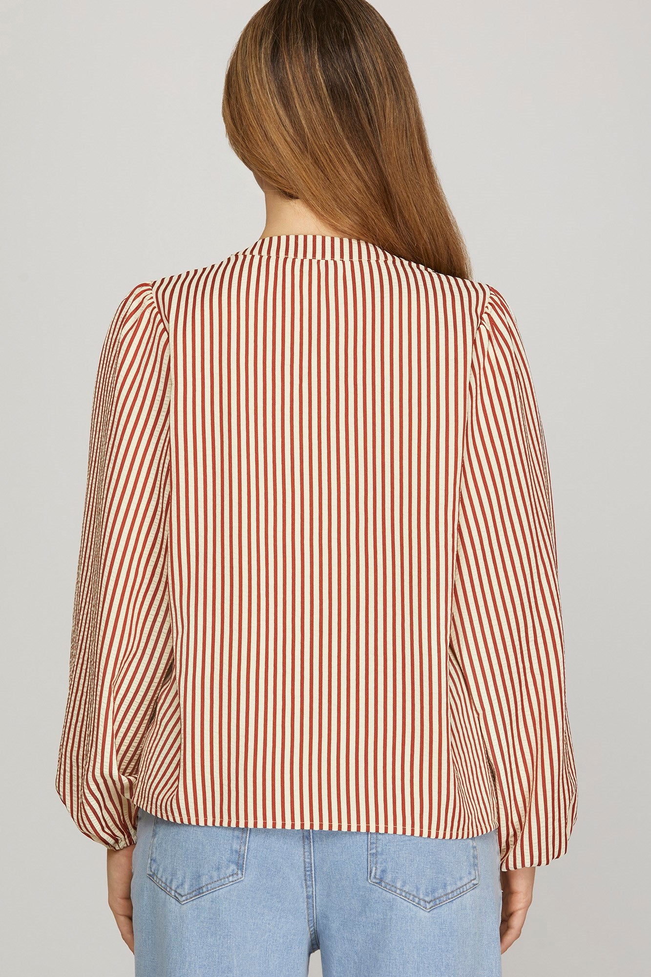 Hattie Striped Blouse
