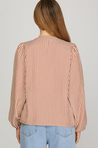Hattie Striped Blouse