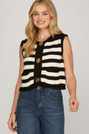 Drew Vest Black
