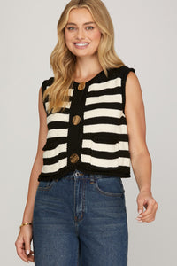 Drew Vest Black