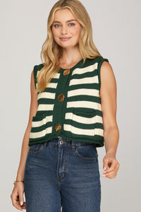 Drew Vest Green
