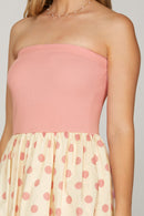 Dot Darling Midi Pink