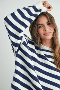 Lemon Striped Sweater