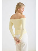 Sugar Plum Off The Shoulder Top