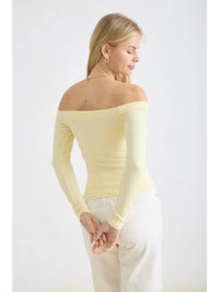 Sugar Plum Off The Shoulder Top