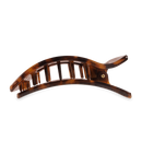 Flat Rectangle Hair Clip | Large | Tortoise