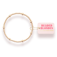 Olive Bracelet in Gold: Standard 6.75 inch