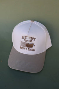 Just here for the tight ends football hat