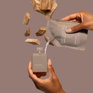 Refillable Santal Blanc Hydrating Pocket Hand Sanitizer: Default Title
