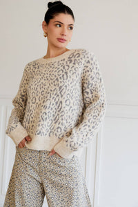 Snow Leopard Sweater